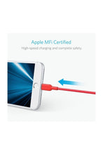 ANKER | Powerline II Lightning Cable 10ft Red | A8434