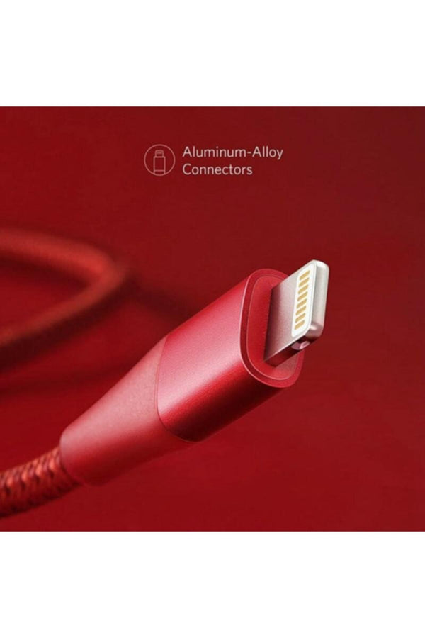 ANKER | Powerline+ II USB to 8 Pin Apple Nylon Pull-Through Cars Charging Data Cable | A8453