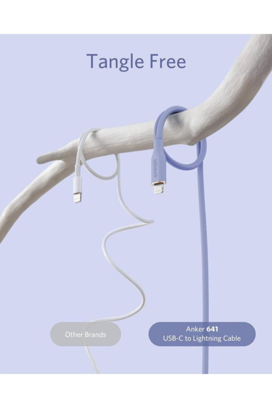 ANKER | Powerline III Flow Mfi Certified Silicone Usb C To Lightning Cable | A8663