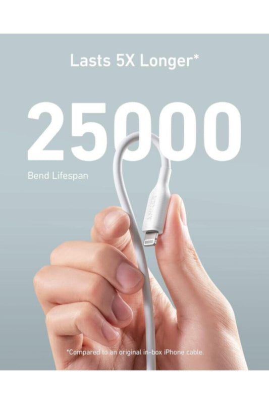 ANKER | Powerline III Lightning Cable 6ft IPhone Charger Cord | A8813