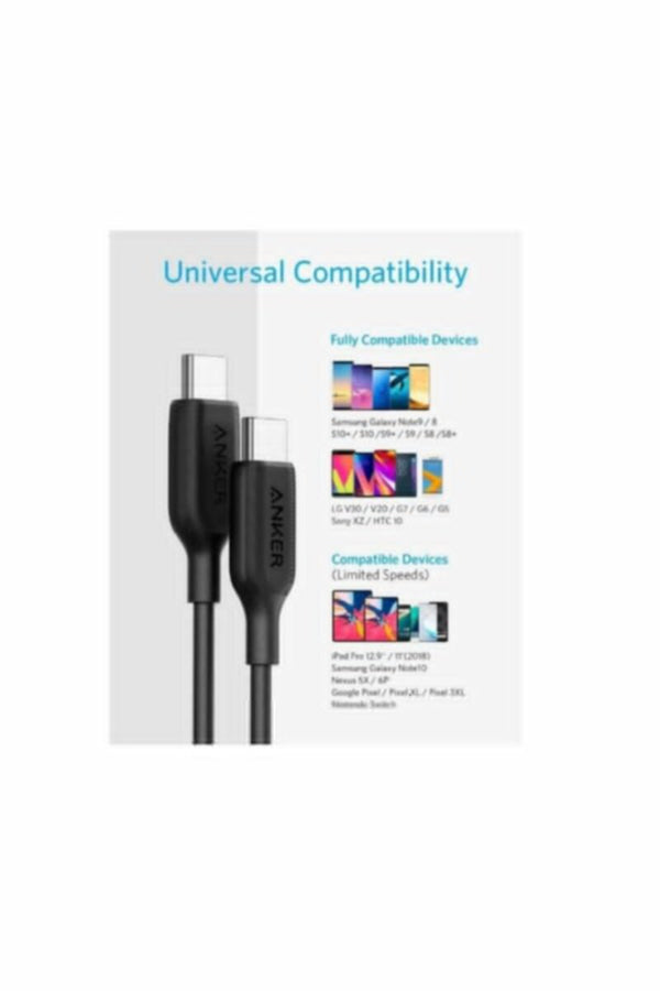 ANKER | Powerline III USB-C To USB-C Cable 3ft | A8852