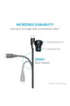 ANKER | Powerline Micro USB Cable 6ft Black | A8133