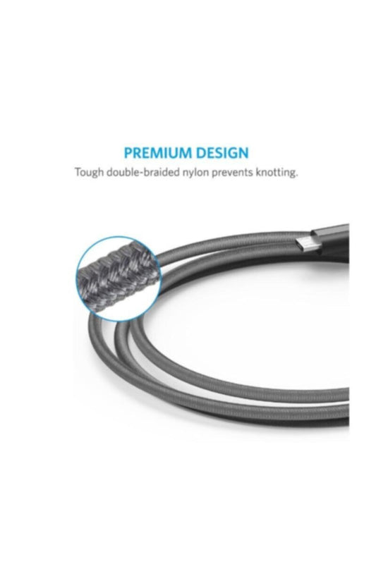 ANKER | Powerline+ Micro USB Nylon 6ft Cable | A8143