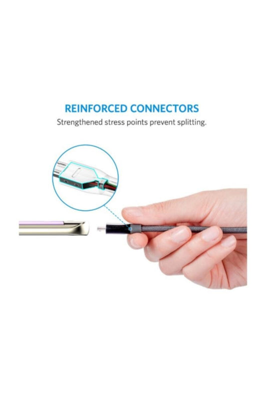 ANKER | Powerline+ Micro USB Nylon 6ft Cable | A8143