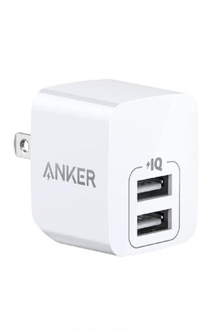 ANKER | Powerport Mini Dual Port USB Charger 12W | A2620