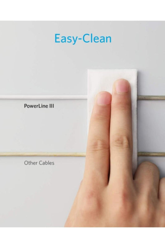 ANKER | Cable 60W 6ft Powerline III USB-C to USB-C Cable 2.0 | A8853