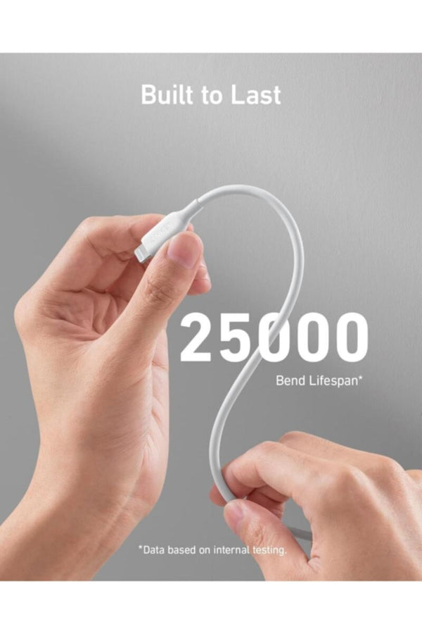 ANKER | USB C to Lightning Cable (3ft) Powerline III MFi Certified Fast Charging Lightning Cable | A8832