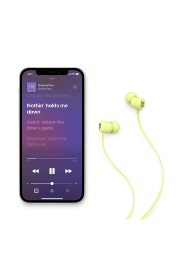 APPLE | Beats Flex â€“ All-Day Wireless Earphones - Yuzu Yellow | MYMD2AE/A