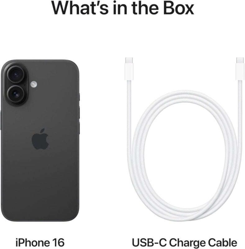 APPLE | iPhone 16 128GB Black | MYDQ3AE/A