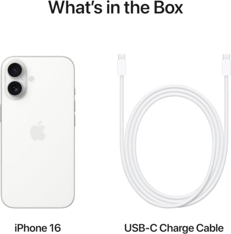 APPLE | iPhone 16 128GB White | MYDR3AE/A