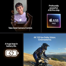 APPLE | iPhone 16 Pro 128GB Black Titanium | MYMV3AE/A