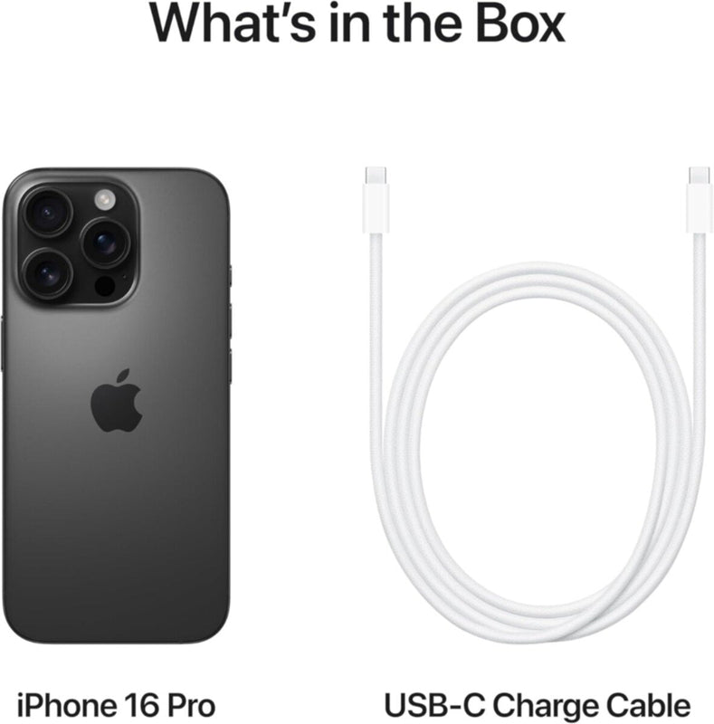 APPLE | iPhone 16 Pro 256GB Black Titanium | MYN03AE/A