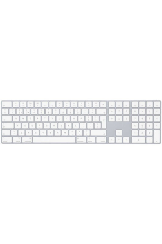 APPLE | Magic Keyboard with Numeric Keypad - BritishÂ English - Silver | MQ052B/A