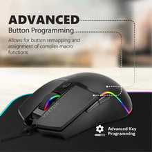 VERTUX | Ultra-Responsive 6 Button Programmable RGB Gaming Mouse 400 DPI | ARGON
