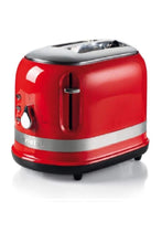 ARIETE | 0149 Red Toaster Moderna Range Black Red | 00C014910ARAS