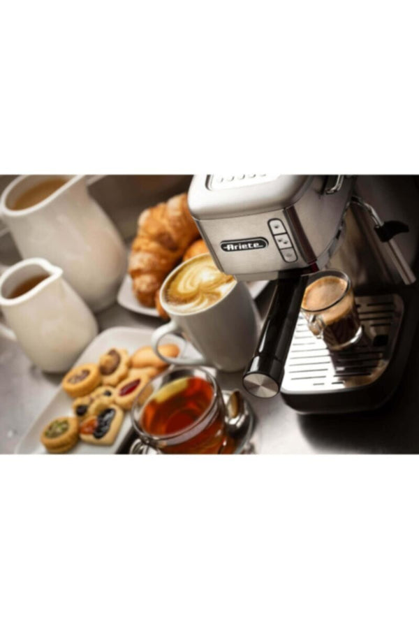 ARIETE | 1380 Pump Espresso Coffee Maker Machine with Milk Frother | TE0201015