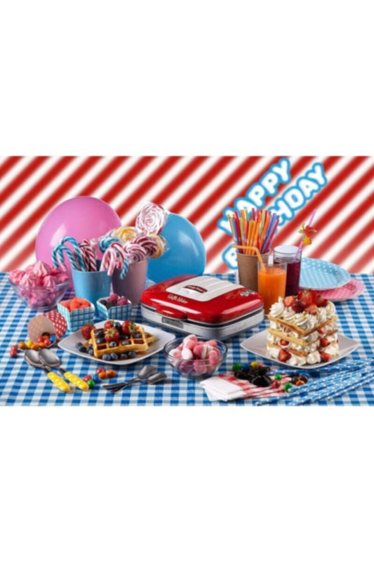 ARIETE | 1973 Waffle Maker White/Red | TE0185939