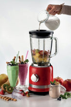 ARIETE | 585 Moderna Blender With Glass Cup Red | TE0201010