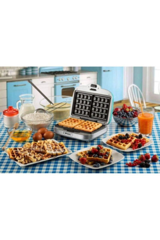 ARIETE | Blue Waffle Maker Party Time | TE0185940