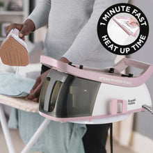 RUSSELL HOBBS | Steam Power Pearl-Steam Generator Iron with Pearl Infused Soleplate 26191 | ARURH26191STG