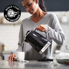 RUSSELL HOBBS | Plastic Structure 1.7Ltrs Kettle Black 28081 | ARURH28081SKB