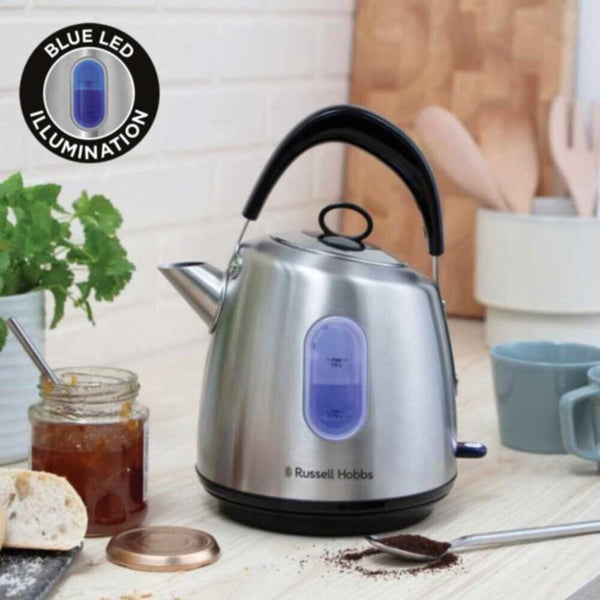 RUSSELL HOBBS | Stylevia Traditional Kettle Silver 28130 | ARURH28130SSK