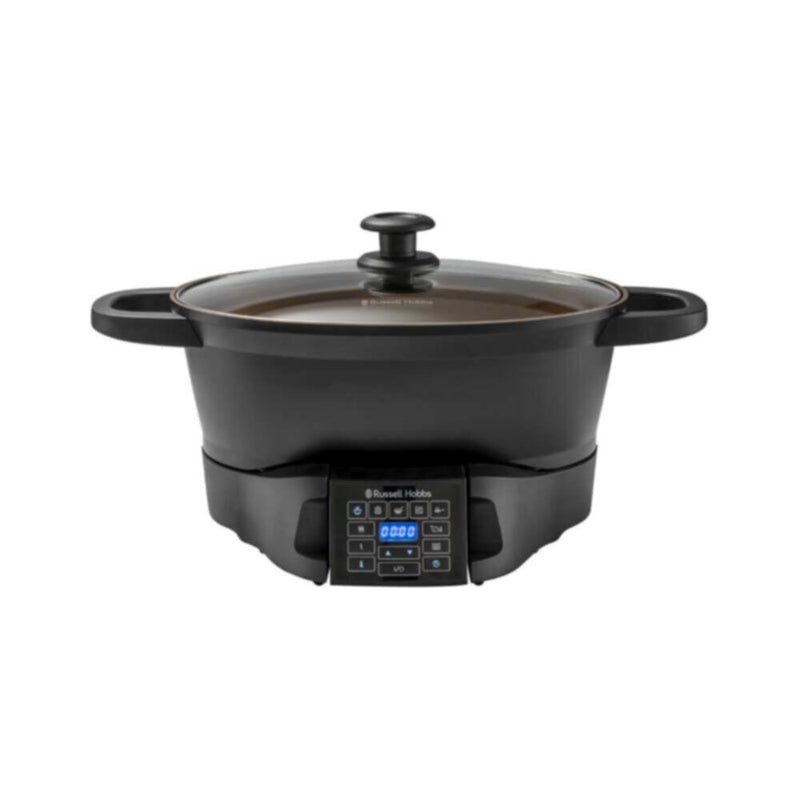 RUSSELL HOBBS | Good-to-Go Multicooker - 8 Versatile Functions including Slow Cooker, Sous Vide, Rice and Food Steamer, Black, 750 Watt 28270 | ARURH28270GMC