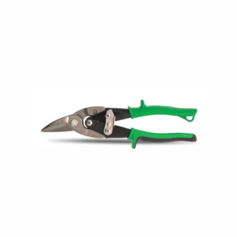 CLARKE | Aviation Snip Right 250mm with induction hardened cutting edges & green colour handle| ASRC