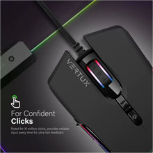 VERTUX | Highly Sensitive 7 Button Programmable RGB Wired Gaming Mouse 10000 DPI | ASSAULTER