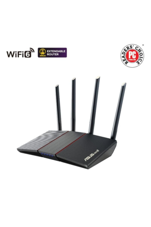 ASUS | AX1800 Dual Band WiFi 6 Router with MU-MIMO,AiMesh | MASNWRTAX55XX