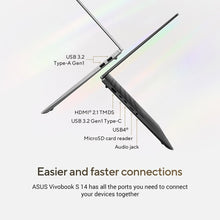 ASUS | Vivobook S 14 OLED Laptop AMD Ryzen AI 9 365 Processor WUXGA OLED Display 32GB RAM 1TB SSD M5406WA-OLEDR9L31WB | MASITM5409510