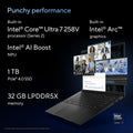 ASUS | Vivobook S14 AI Laptop 14inch Intel Core Ultra 7 258V 1TB SSD 32GB RAM S5406SA-QD076W | MASITNS54067