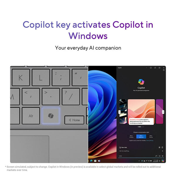 ASUS | Vivobook S 15 OLED 3K OLED Display Qualcomm Adreno GPU Snapdragon 16GB RAM 1TB SSD S5507QA-MA007W | MASITNS550769