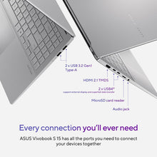 ASUS | Vivobook S 15 OLED 3K OLED Display Qualcomm Adreno GPU Snapdragon 16GB RAM 1TB SSD S5507QA-MA007W | MASITNS550769