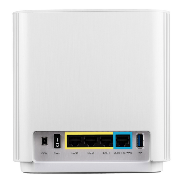 ASUS | Zen Wifi XT8 Tri-Band WiFi 6 Mesh Router Pack of 2 | MASNWRTXT82BK