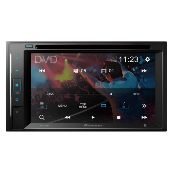 PIONEER | Car 6.2"inch DVD AV Receiver with Mirroring by Weblink Cast | AVH-A245BT