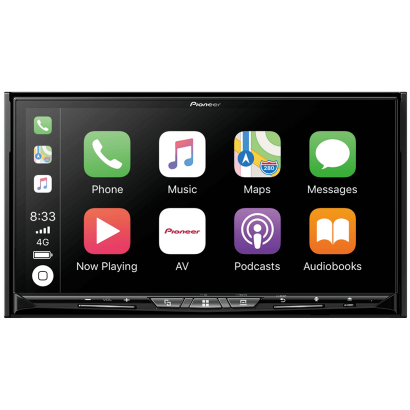 PIONEER | Car In-Dash Double-DIN DVD Multimedia AV Receiver with 7â€³inch WVGA Touchscreen Display | AVH-Z9250BT