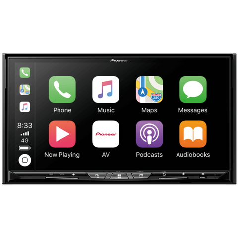 PIONEER | Car In-Dash Double-DIN DVD Multimedia AV Receiver with 7â€³inch WVGA Touchscreen Display | AVH-Z9250BT