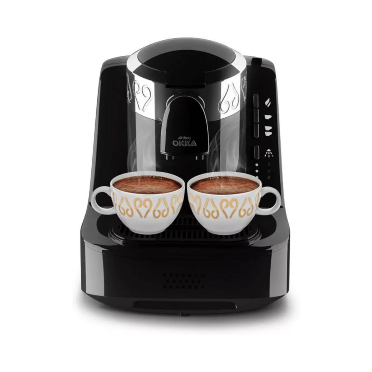 ARZUM OKKA | Turkish Coffee Maker Turkish OK002 Steel Black | AZM103HHL00015