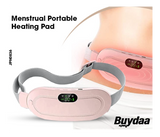 Menstrual Portable Heating Pad Cordless Back Pain Reliever with 3 Temperature Settings, 4 Massage Mode and a Digital Display for Women and Girls | JPN0836