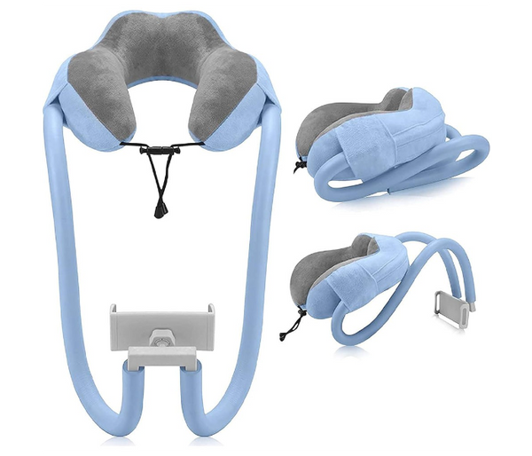 Galaxy U Shaped Travel Neck Pillow Head Neck Cervical Sleep Support Cushion Holder | JPO6649