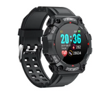 FD68 Sports Fitness Tracker With Custom Dials Smart Watch - Black | JPL4668