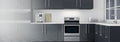 MABE | Standing Ceramic Cooker 76 cm / 30 in 4 Radiant Burners | EML735NXF0