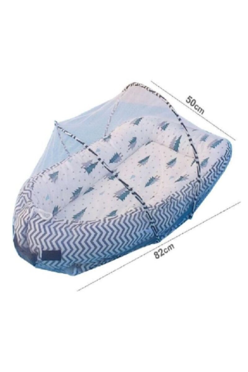 Baby Bed Nest Crib 0-12 Months | 280-8 Blue