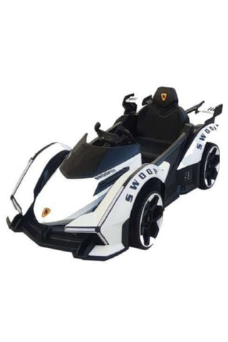 Battery Car 2-4Yrs White | 248