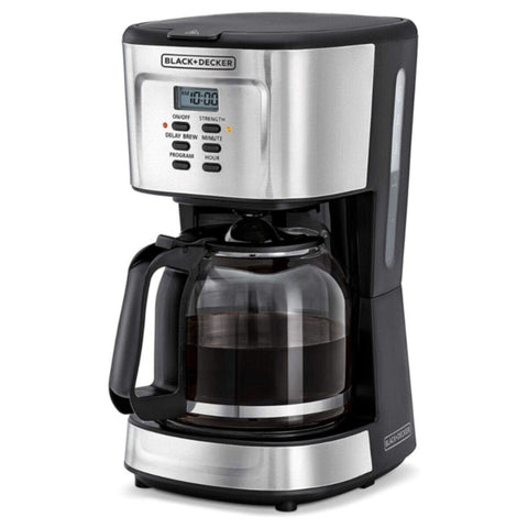 BLACK + DECKER | 12 Cup Programmable Coffee Maker 900W | DCM85-B5