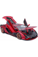 BBURAGO | 1:18 - Lamborghini Sian Fkp 37 - Red | 47511046