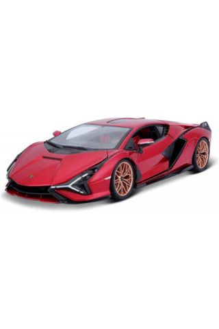 BBURAGO | 1:18 - Lamborghini Sian Fkp 37 - Red | 47511046