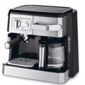 DELONGHI | Pump & Drip Coffee Maker 1750W Silver-Black | BC0420