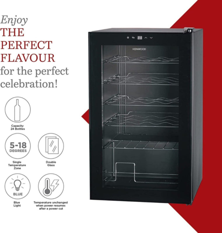KENWOOD | 24 Bottles Beverage Cooler | BCM24.000BK